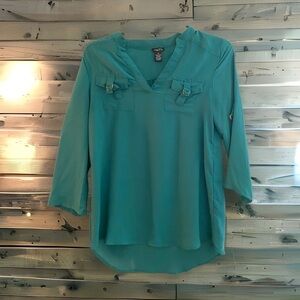 Rue21 Green Blouse